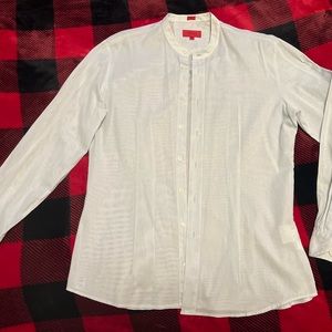 Hugo Boss Vintage Mandarin men’s shirt sz L